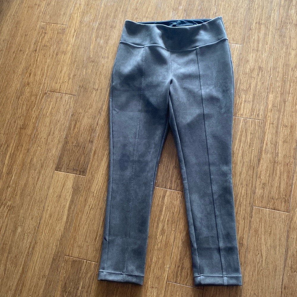 Andrew Mark Faux suede dress pants